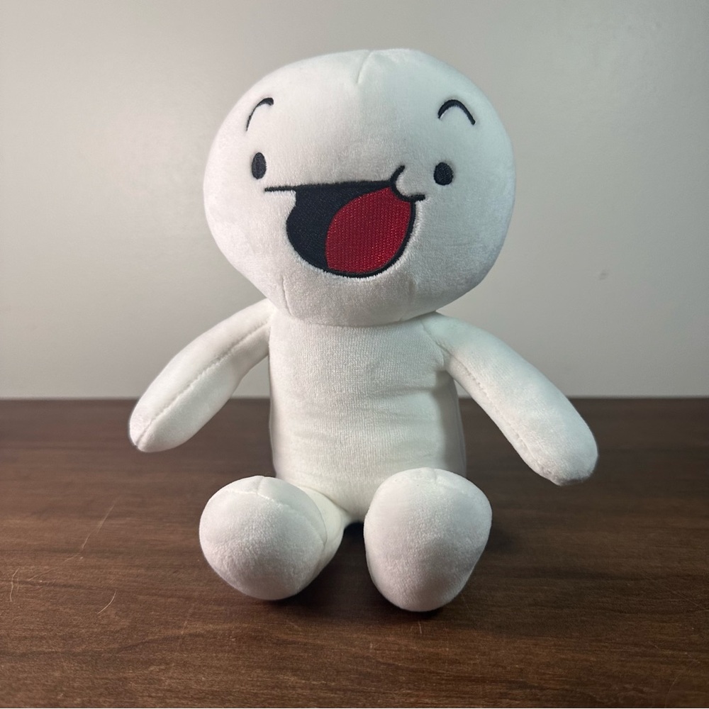James Plooosh The Odd 1s Out Plush Super Soft White Stuffed Cloth Toy 11”
